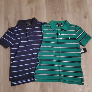 Two NWT brand new size 5 Polos